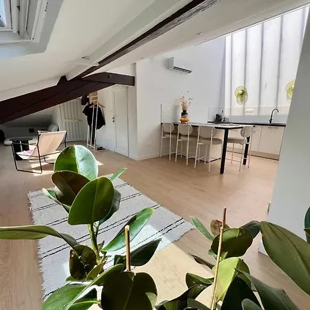 Apartament T2 Sous Les Toits, Entre Gare Et Centre-ville, Grands Buffets Narbona